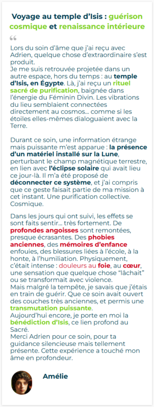 Adrien Thuin – Guérisseur – Soin spirituel