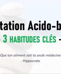 conférence - Alimentation acido-basique - 3 habitudes clés